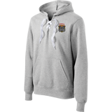 Danville Iron Lace Up Pullover Hooded Sweatshirt